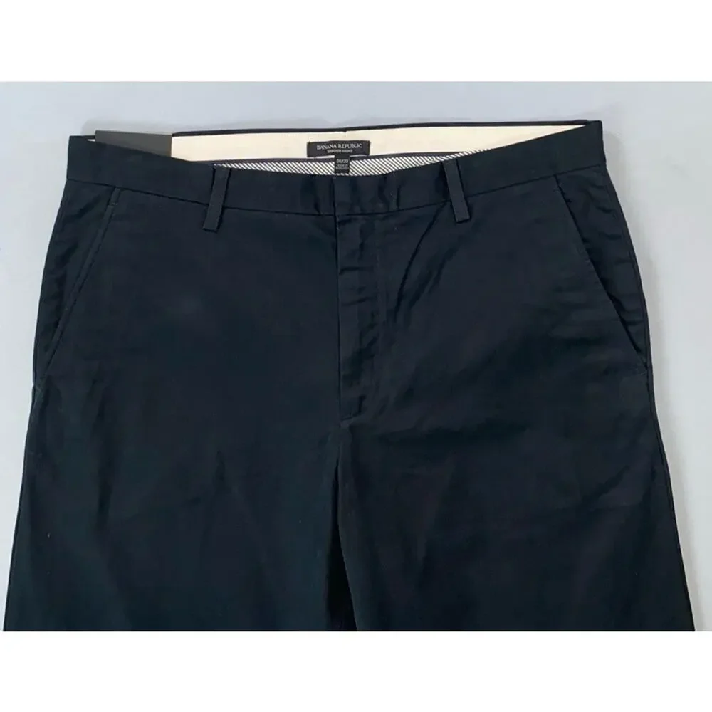 Banana Republic Dawson Fit Flat Front 100% Cotton Relaxed Chino Pants. 36X30 NWT